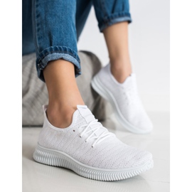 SHELOVET Kevyet tekstiiliset urheilukengät valkoinen 2