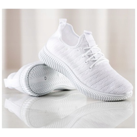 SHELOVET Kevyet tekstiiliset urheilukengät valkoinen 1