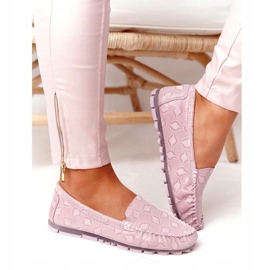 Rio Flore Ympäristöystävälliset Nahkaiset Loaferit Vaaleanpunainen 5