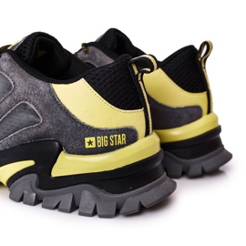 Miesten urheilukengät Memory Foam Big Star HH174278 Musta 1