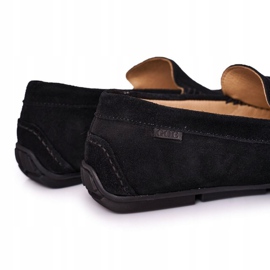 Suede Casual Loaferit GOE HH1N4080 Musta 1