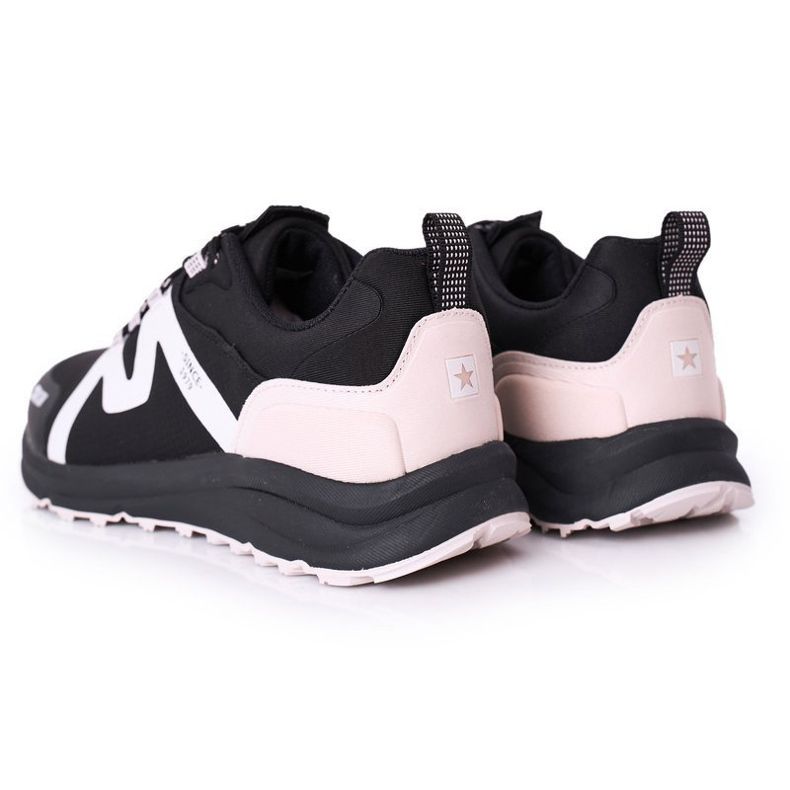 Miesten urheilukengät Memory Foam Big Star HH174088 Musta 1