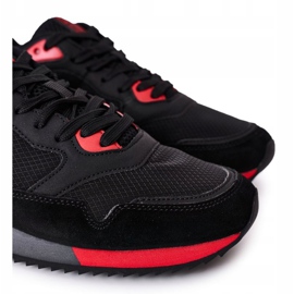 Miesten urheilukengät Memory Foam Big Star HH174241 Musta 1