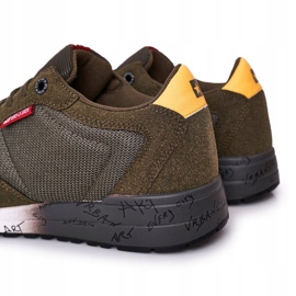 Miesten urheilukengät Memory Foam Big Star FF174209 Vihreä 1