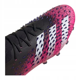 Adidas Predator Freak.1 Low Ag M FZ3751 jalkapallokengät musta, musta, pinkki musta 2