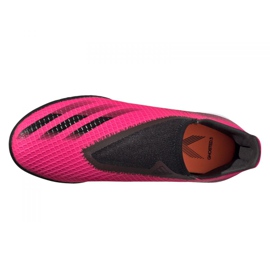 Adidas X Ghosted.3 Ll Tf Jr FY7293 jalkapallokengät monivärinen vaaleanpunainen 2