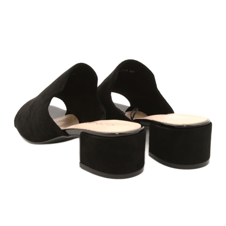 Sandaalit kantapäässä Sergio Leone KL313 Musta 3