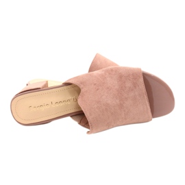 Sergio Leone Naisten korkokengät KL313 PINK vaaleanpunainen 4