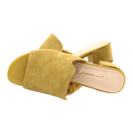 Sergio Leone KL313 keltaiset tossut keltainen 4