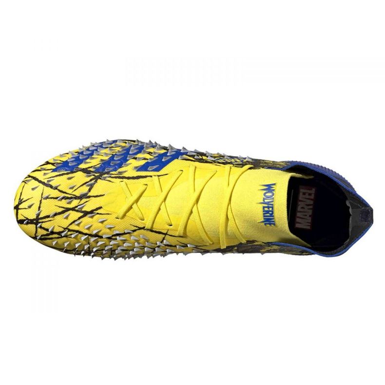 Adidas Predator Freak.1 Fg M FY1119 jalkapallokengät monivärinen keltainen 2