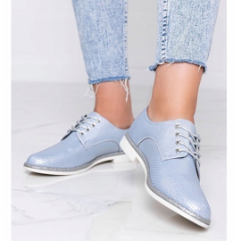 Kioton kiiltävät siniset kiiltävät kengät sininen 1