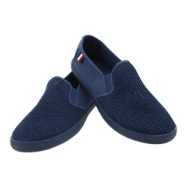 NEWS Tommy Navy Blue Tennarit 21MN02-3636 tummansininen 3