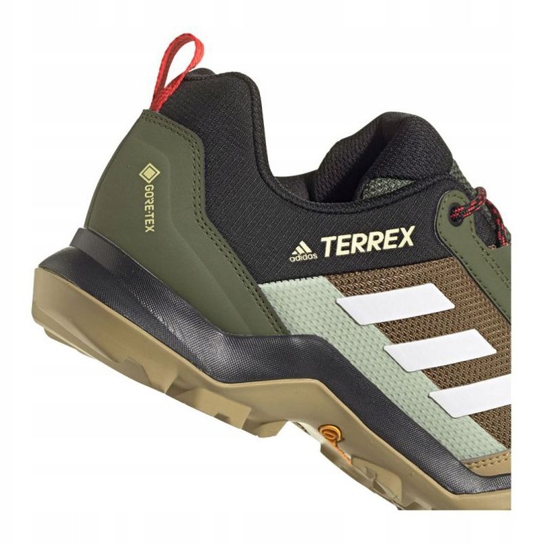 Adidas Terrex AX3 Gtx M FX4567 kengät musta monivärinen vihreä 2