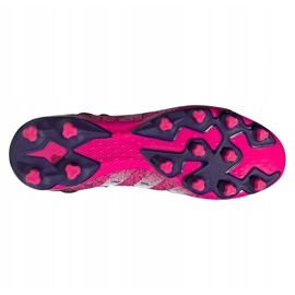 Adidas Predator Freak.3 Mg M FW7515 jalkapallokengät grafiitti, musta, violetti musta 2