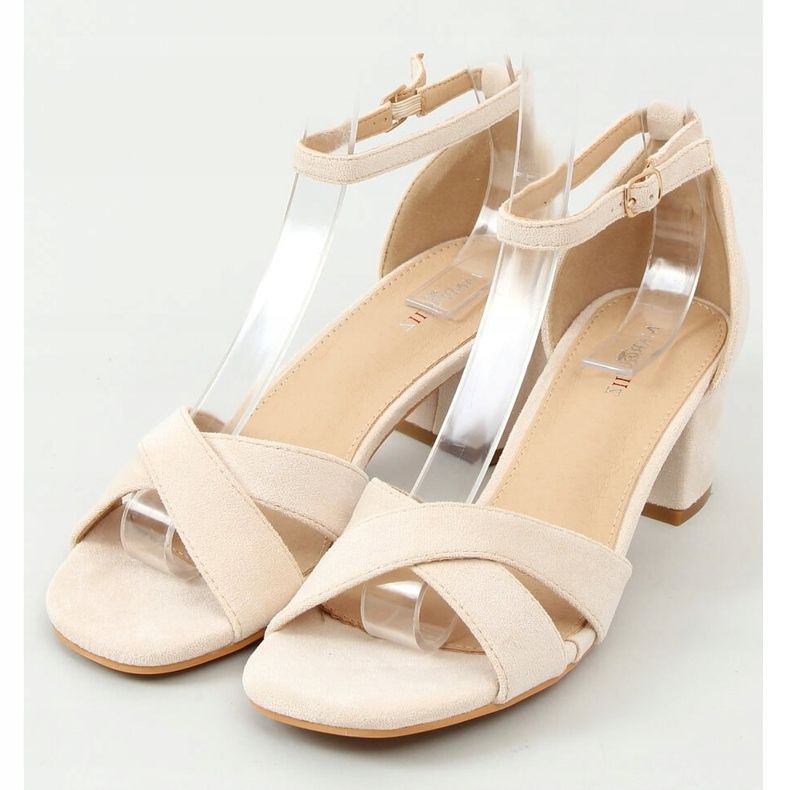 Beige korkokengät 8832 Beige 1