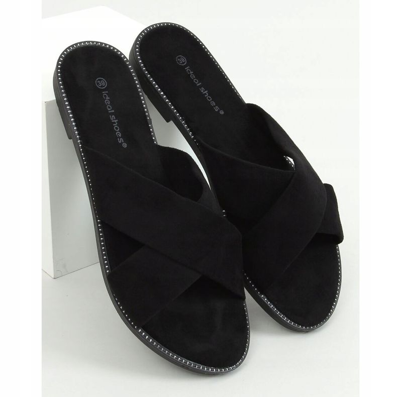 Musta Naisten ristitossut 5143 Musta 1