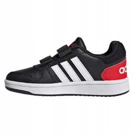 Adidas Hoops 2.0 C Jr FY9442 kengät musta 1