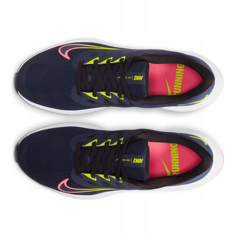Nike Quest 3 W CD0232-401 kengät tummansininen vaaleanpunainen 2