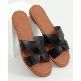 Mustat naisten 55-2 mustat tossut 1