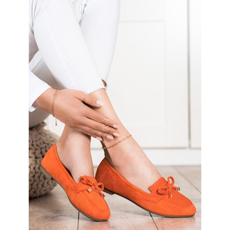 Anesia Paris Loaferit jousella oranssi 2