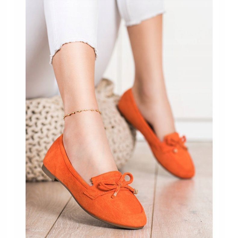 Anesia Paris Loaferit jousella oranssi 1