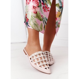 PS1 Beige Ripple -tossut, joissa päälliset ja helmet 2