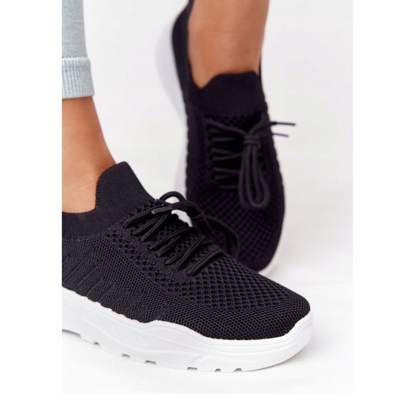 PS1 Naisten urheilukengät Tennarit Musta Viivain valkoinen 1