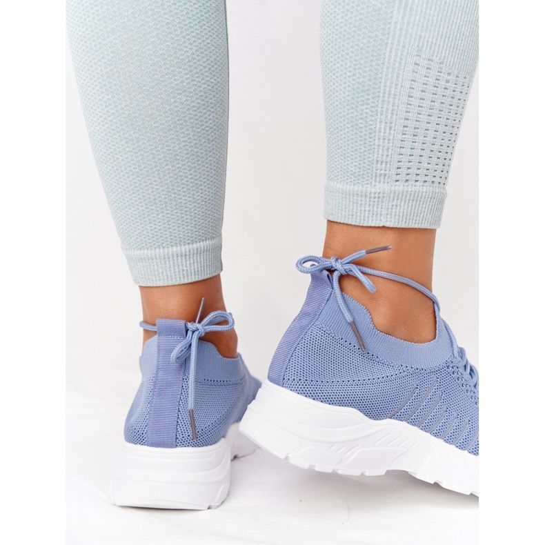 PS1 Naisten urheilukengät Tennarit Blue Ruler valkoinen sininen 1