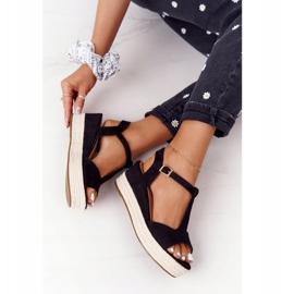 PG1 Musta Graciosa Wedge sandaalit punoksilla beige 1