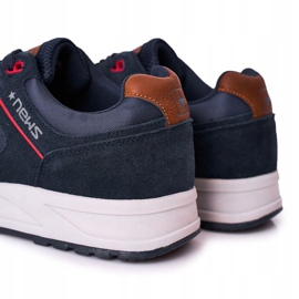 NEWS Miesten urheilukengät Tennarit Navy Fabian laivastonsininen 1