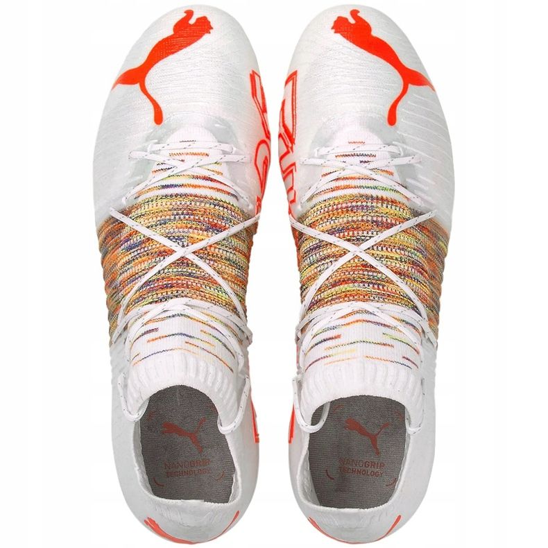 Jalkapallokengät Puma Future Z 1.1 Fg Ag 106028 03 valkoinen 1