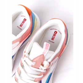 Naisten urheilukengät Memory Foam Big Star HH274809 Valkoinen-Vaaleanpunainen violetti sininen keltainen 4