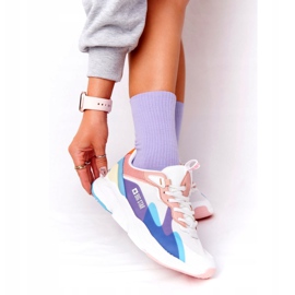 Naisten urheilukengät Memory Foam Big Star HH274809 Valkoinen-Vaaleanpunainen violetti sininen keltainen 1