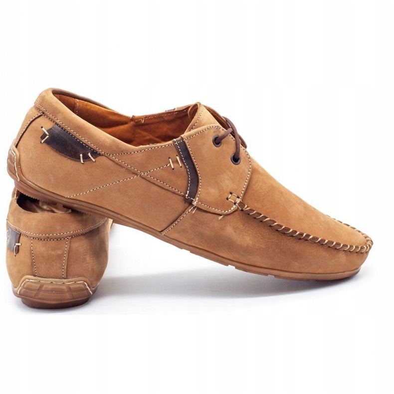 Olivier Miesten nahkakenkä 297 ruskea 3