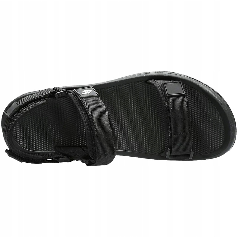 Miesten sandaalit 4F syvä musta H4L21 SAM001 20S 1