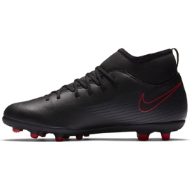 Nike Mercurial Superfly 7 Club FG / MG Jr AT8150 060 jalkapallokengät musta musta 2