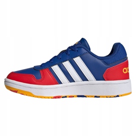 Adidas Hoops 2.0 Jr FY7016 kengät tummansininen sininen 1