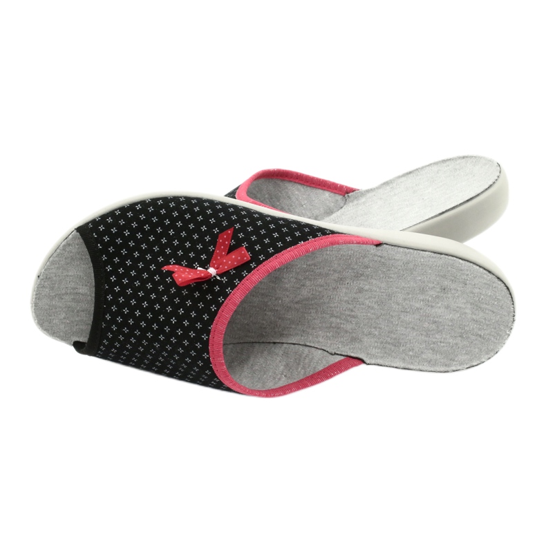 Befado naisten kengät pu 254D109 Viki musta punainen 5