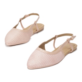 Vices Naisten sandaalit 3296-14 beige-pink vaaleanpunainen 1