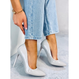 Harmaa Naisten harmaat korkokengät NF-50P Harmaa 1