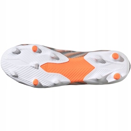 Adidas Nemeziz.2 Fg M FW7341 jalkapallokengät valkoinen harmaa 1
