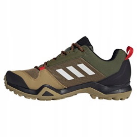 Adidas Terrex AX3 M FX4576 kengät musta khaki vihreä 1