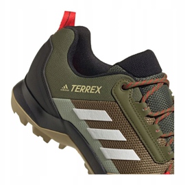 Adidas Terrex AX3 M FX4576 kengät musta khaki vihreä 2