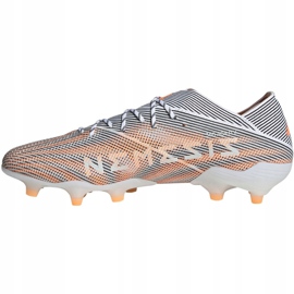 Adidas Nemeziz.1 Fg M FW7327 jalkapallokengät oranssi, monivärinen oranssi 2