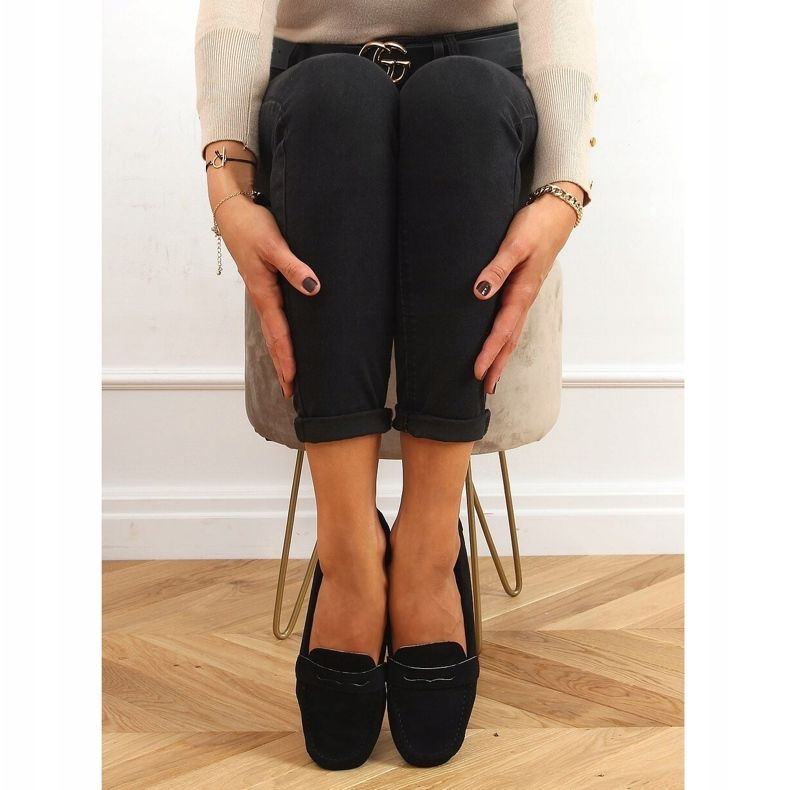 Musta Naisten kengät S-980 Musta 1