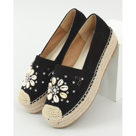 Mustat espadrillot kuorineen 2798 Musta 1