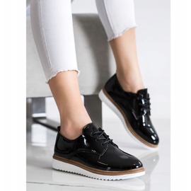 SHELOVET Mustat lakatut kengät 2