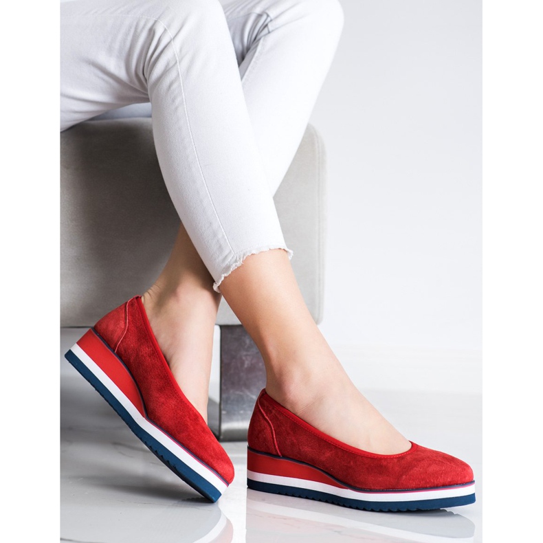 Filippo Nahka kiila pumput punainen 2