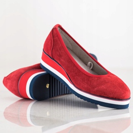 Filippo Nahka kiila pumput punainen 1