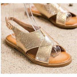 Filippo Klassiset kultaiset sandaalit kultainen 1